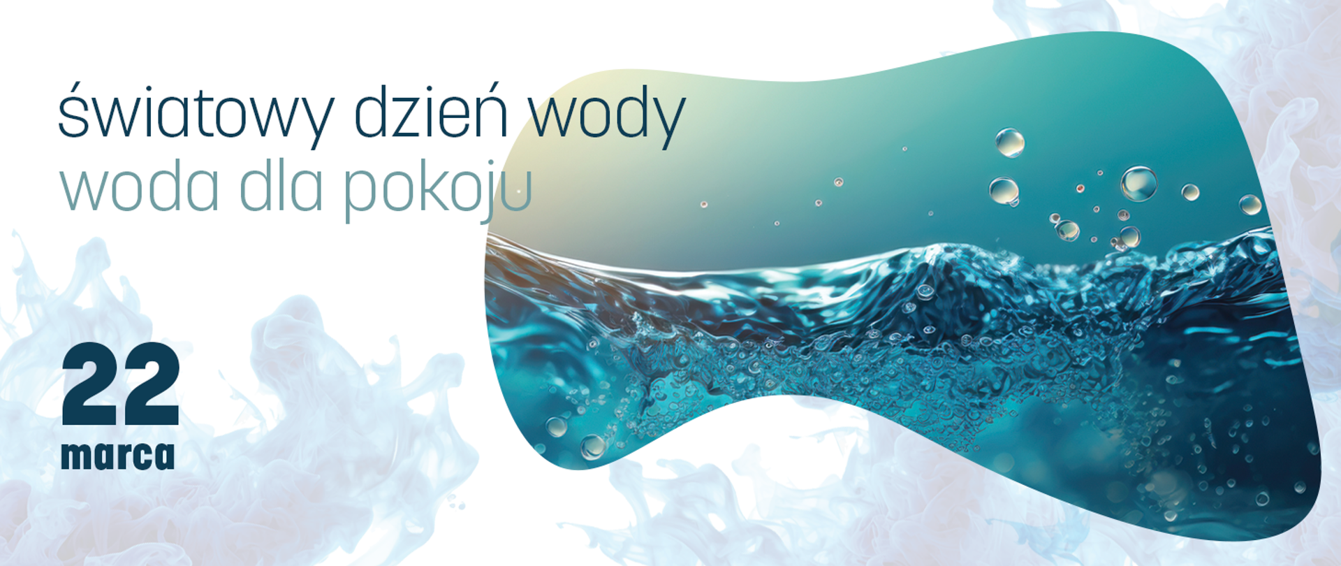baner światowy dzień wody, zdjęcie wody 