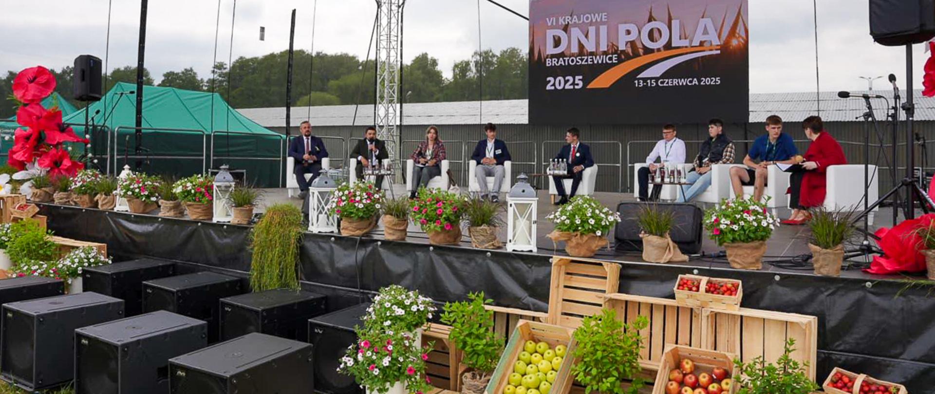 Debata młodzieży podczas VI Krajowych Dni Pola (fot. MRiRW)