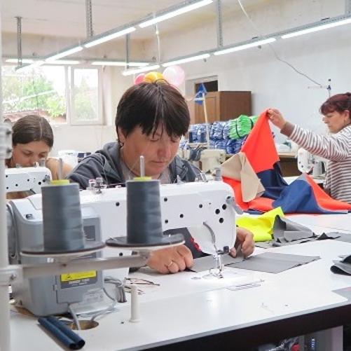 Otwarcie zakładu usług krawieckich we wsi Peresecina 