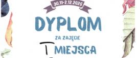 Wiktoria Rzeszotek - dyplom za zajęcie I miejsca w Żyrardowskim Konkursie Wiolonczelowym