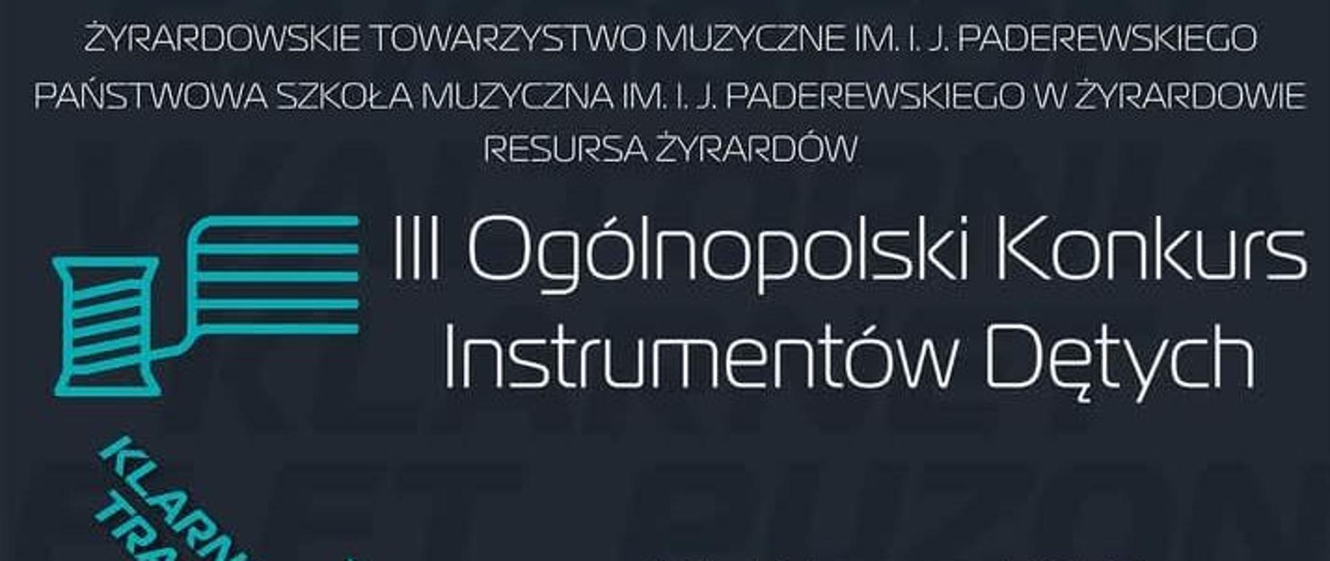 baner: na ciemnym tle informacje o wydarzeniu