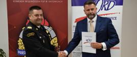 Współpraca KW PSP i WORD Katowice