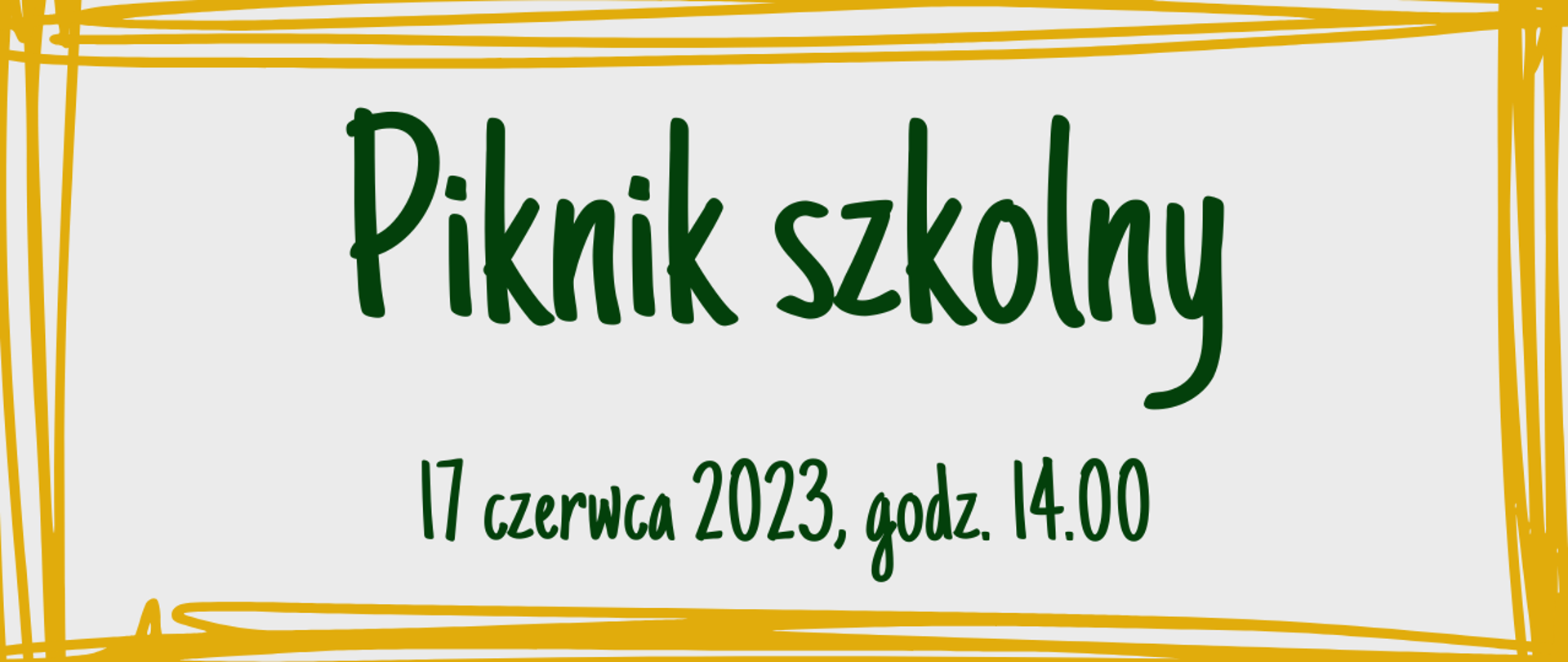 Afisz - Piknik szkolny