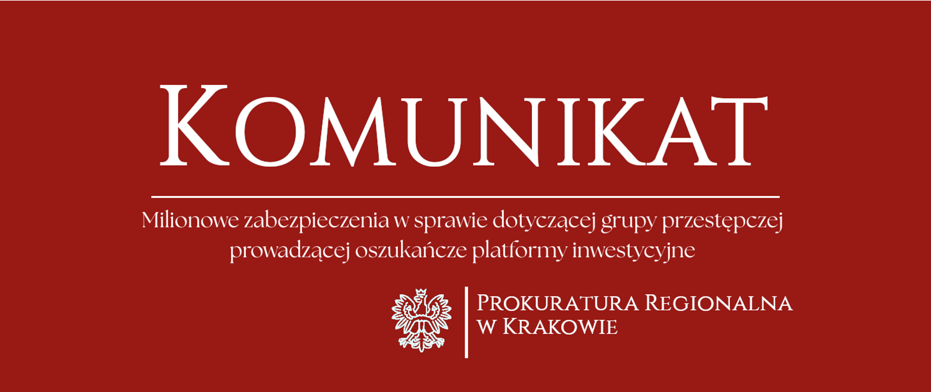 Milionowe zabezpieczenia w sprawie dotyczącej grupy przestępczej prowadzącej oszukańcze platformy inwestycyjne 