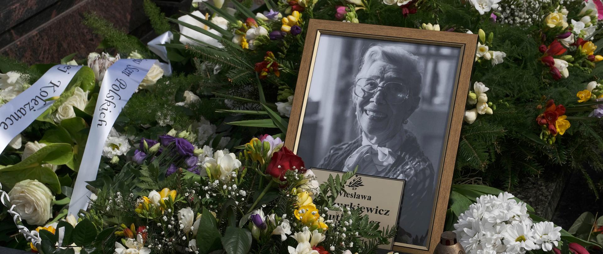 Pożegnanie śp. Wiesławy Mazurkiewicz – Lutkiewicz, fot. PAP/Mateusz Marek