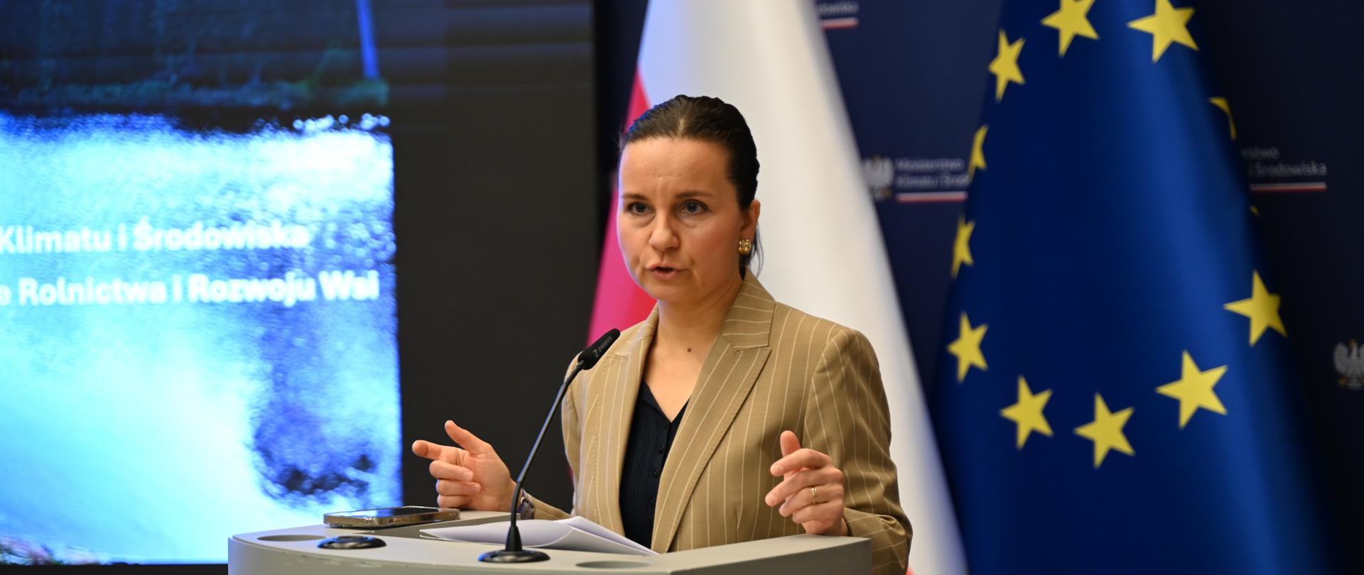 wiceministra Urszula Zielińska