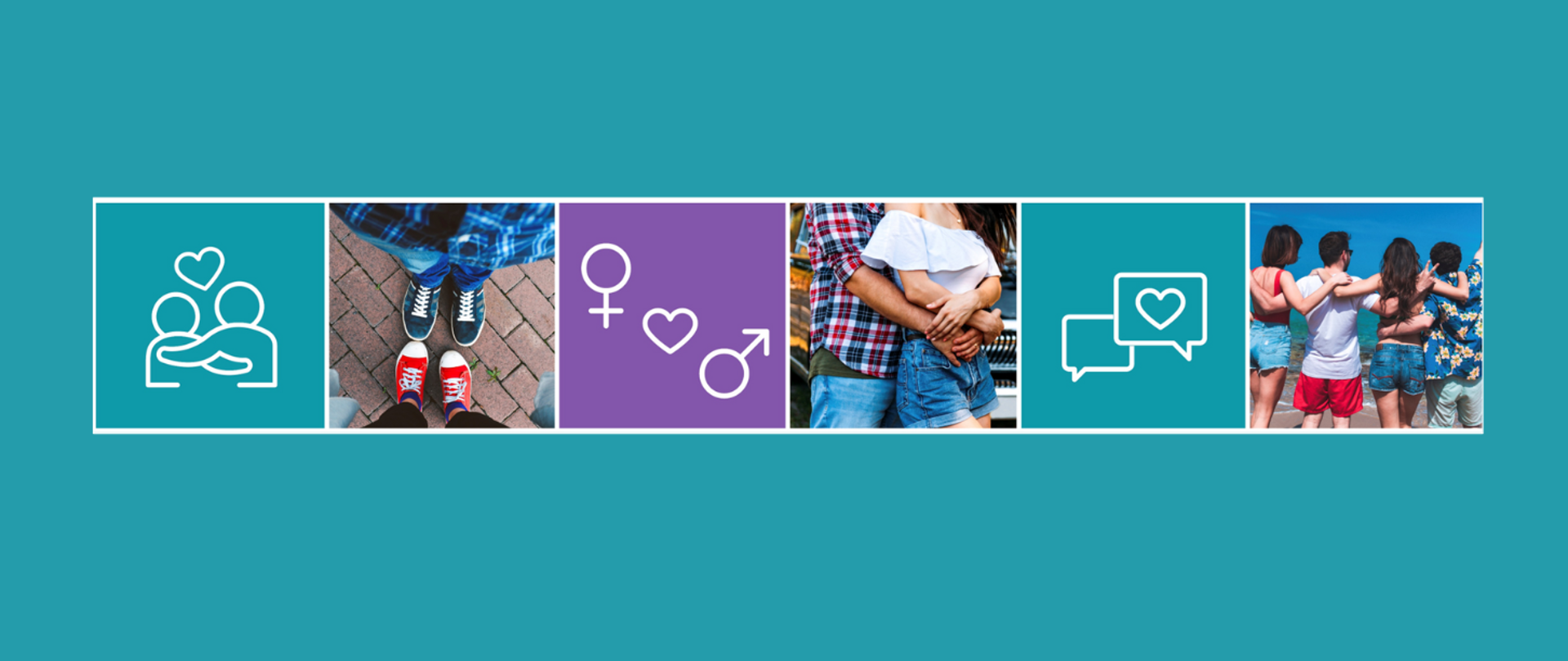 baner zawiera elementy graficzne oraz zdjęcia młodych osób