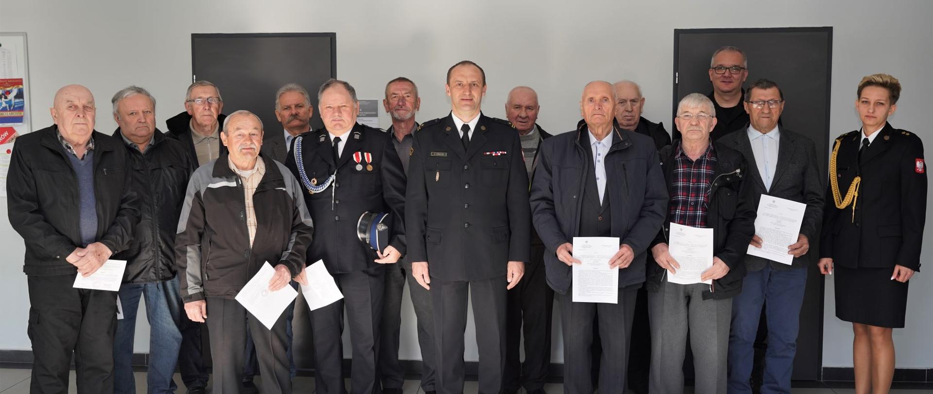 Wręczenie decyzji w sprawie przyznania świadczenia ratowniczego