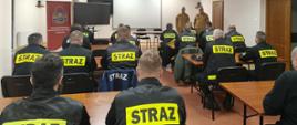 Szkolenie Naczelnika Ochotniczych Straży Pożarnych w powiecie staszowskim.