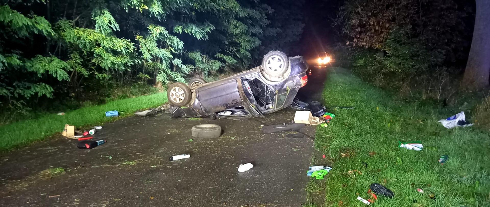 Tragiczny wypadek w miejscowości Trzęsów 