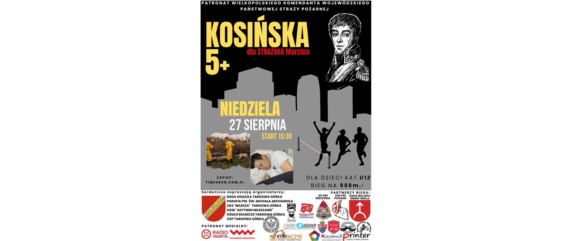 Plakat Bieg dla Marcina