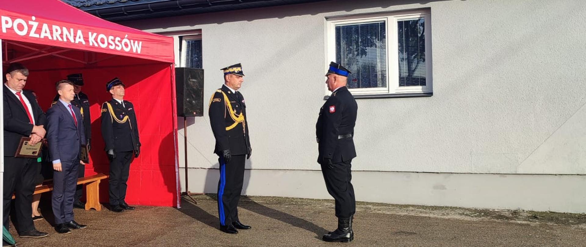 Przekazanie samochodów ratowniczo-gaśniczych w Gminie Radków