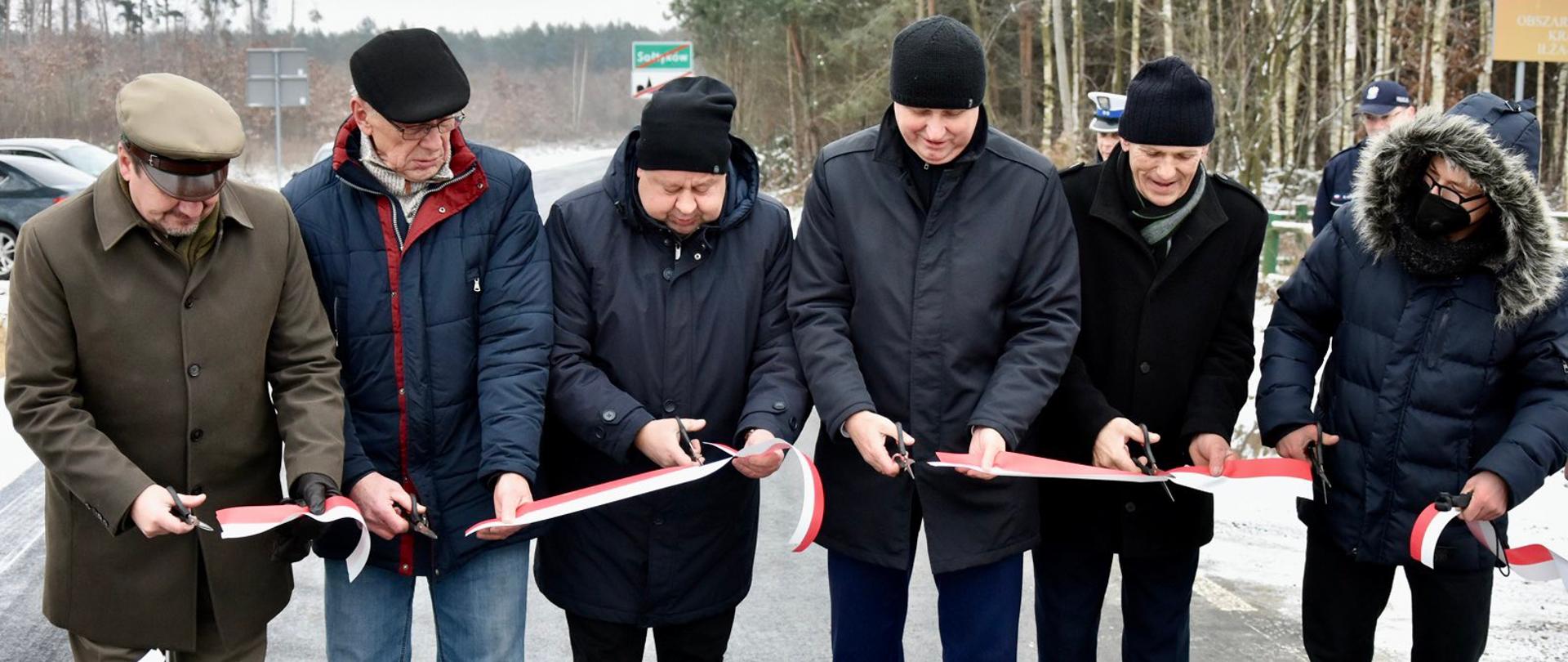 Uroczyste oddanie drogi gminnej nr 351005W Sołtyków – Makowiec