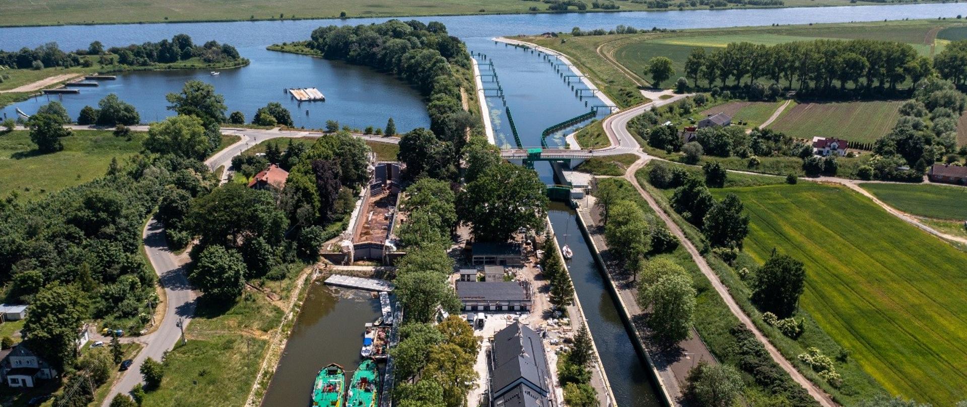 Modernizacja stopnia wodnego Przegalina zakończona 