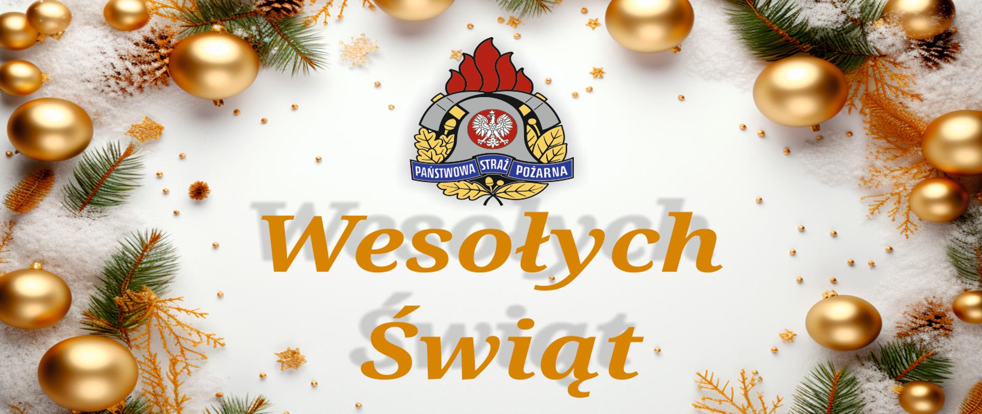 Baner Wesołych Świat