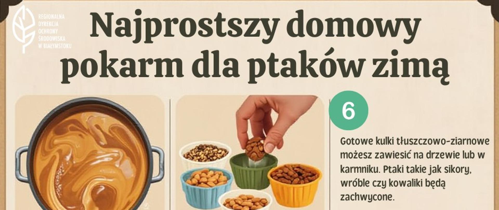 Czy wiecie, jak łatwo zrobić domowy pokarm dla ptaków