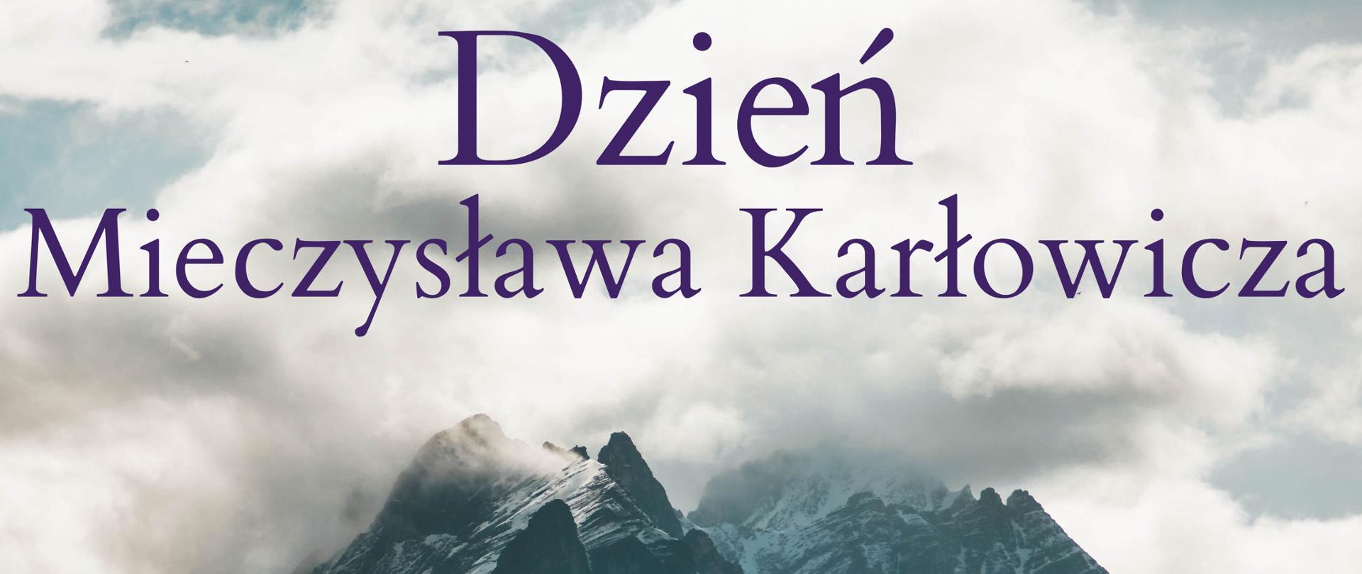 Plakat informujący o Dniu Karłowicza, który odbędzie się 15 kwietnia 2024 roku w Szkole Muzycznej II st w Gdańsku - Wrzeszczu.