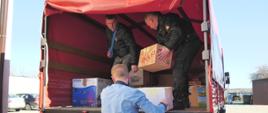Transport darów dla uchodźców z Ukrainy
