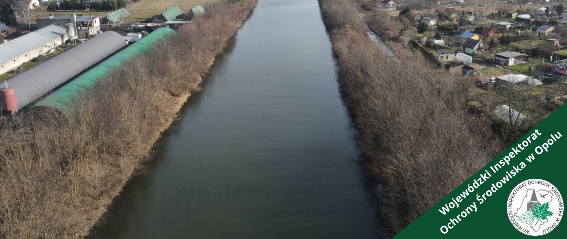 Obserwacja Kanału Gliwickiego z wykorzystaniem bezzałogowego statku powietrznego.
