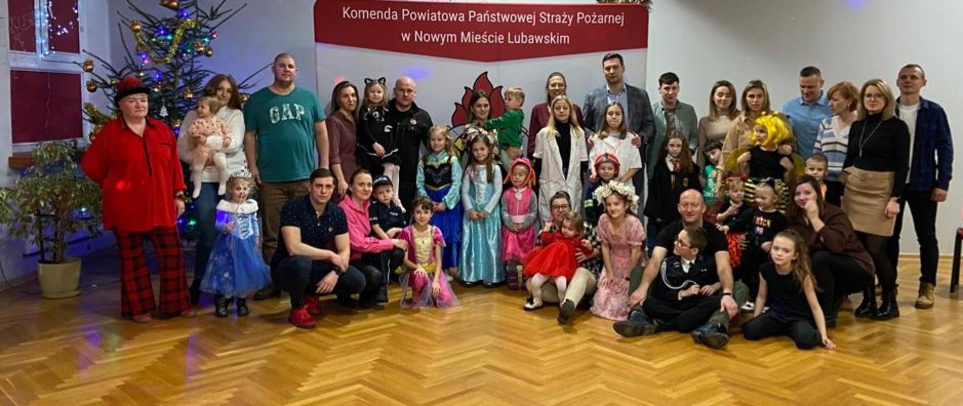 Bal karnawałowy dla dzieci u nowomiejskich strażaków