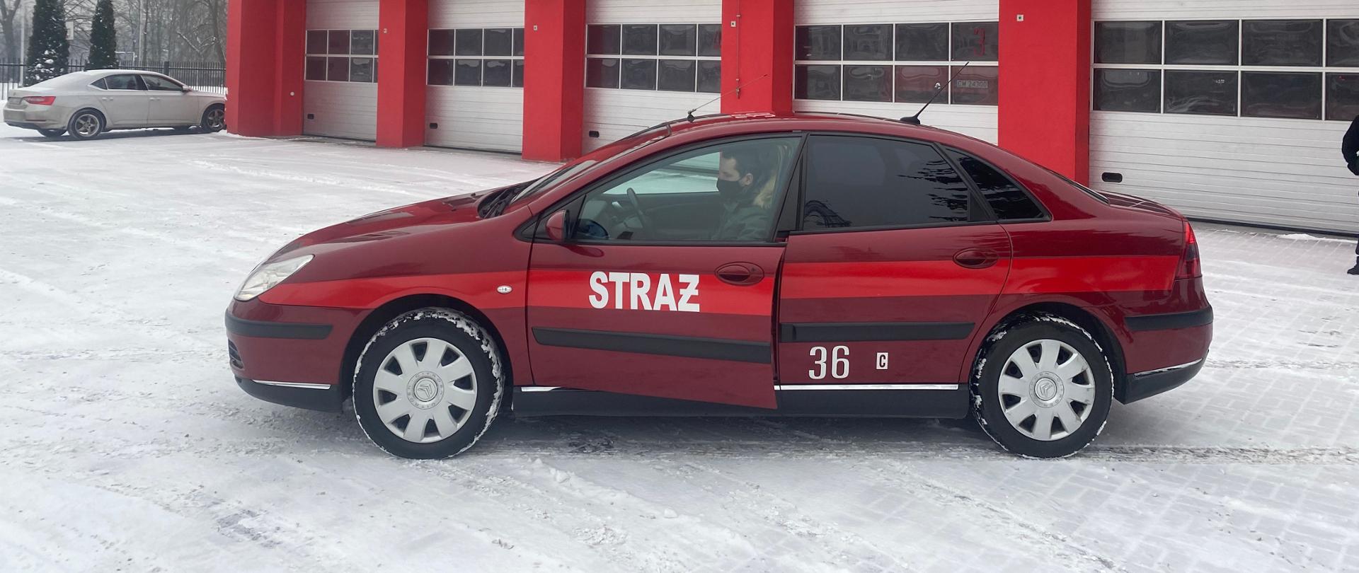 Citroen C5 gotowy do przekazania jednostce OSP Lubanie