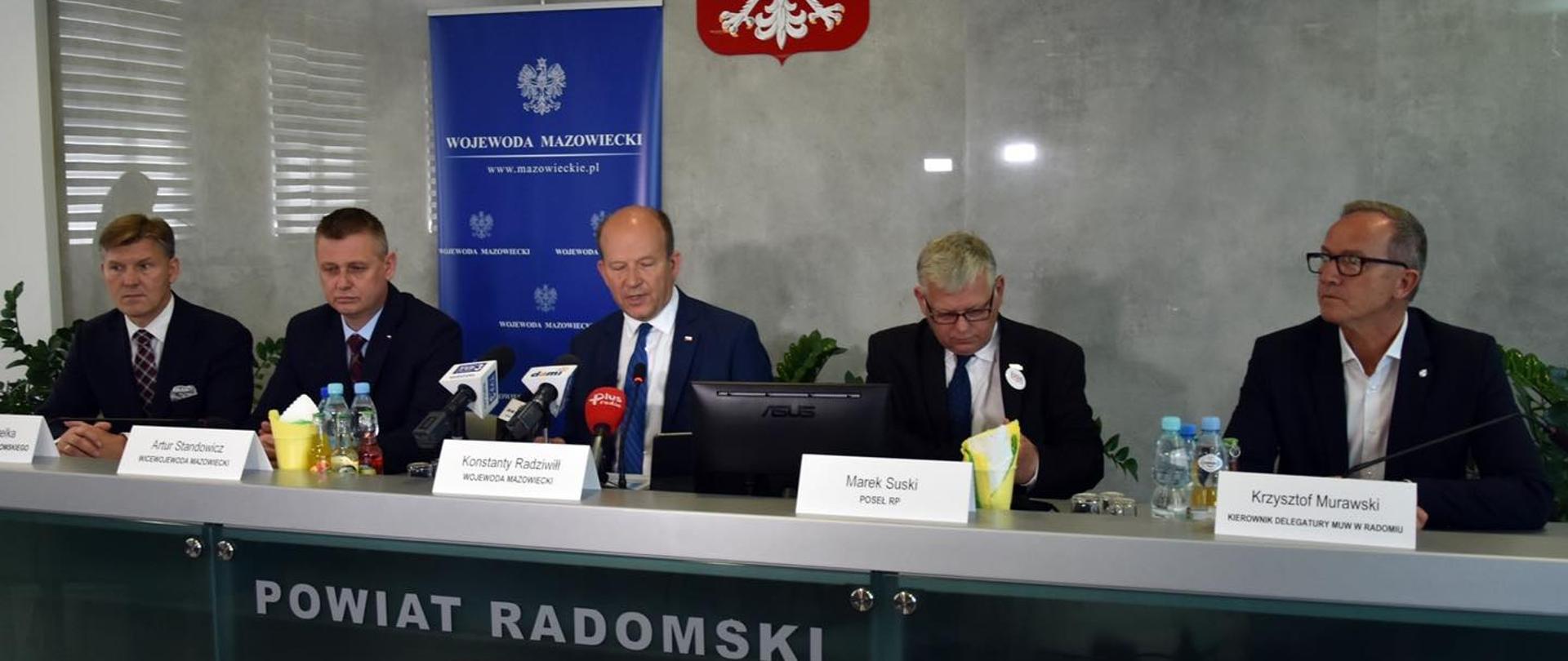 Wojewoda Mazowiecki Konstanty Radziwiłł w Radomiu ogłosił nabór wniosków na zadania, które powiaty i gminy będą realizować od 2021 r.