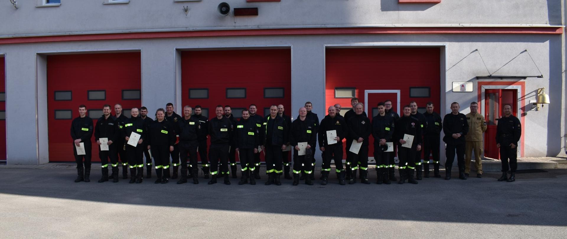 Kurs dowódców OSP w JRG 2 KM PSP w Olsztynie