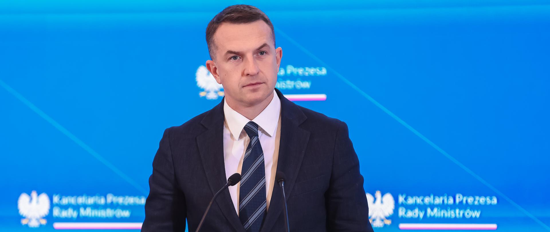 Minister Adam Szłapka