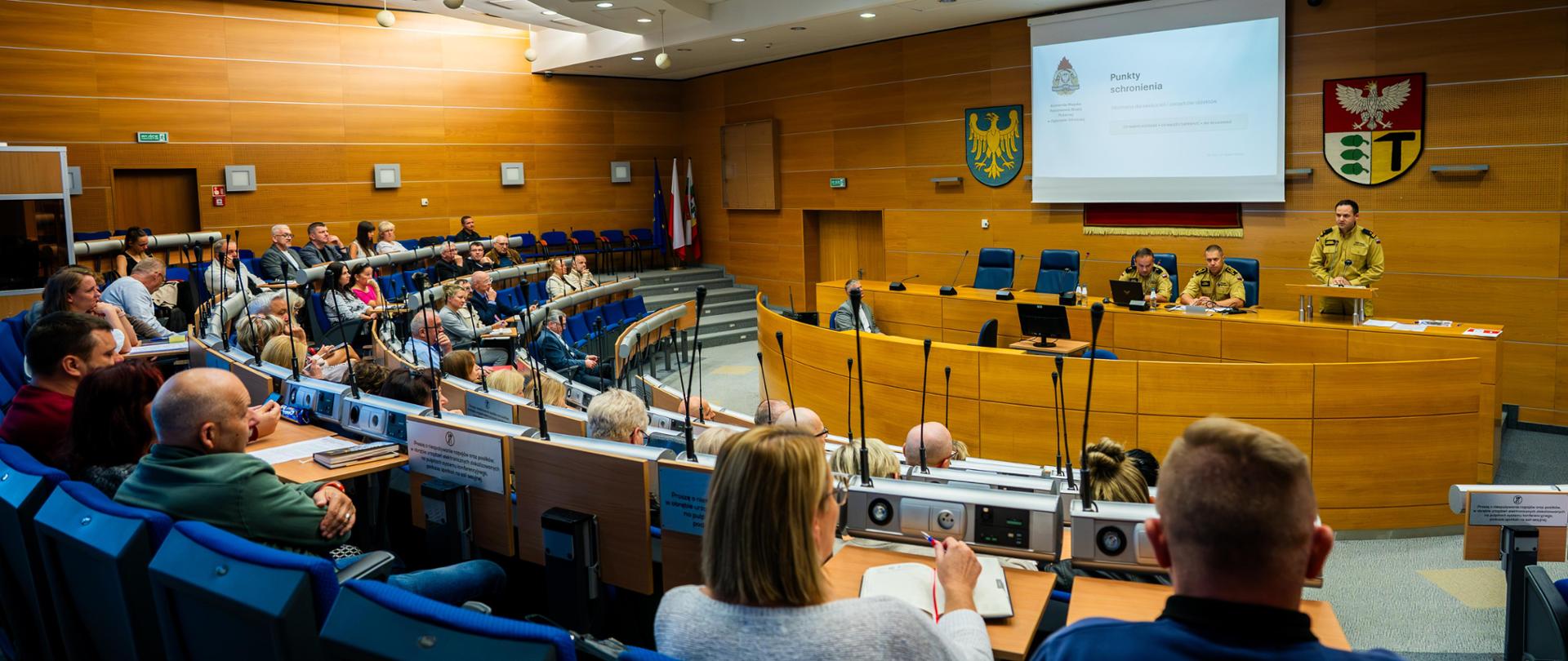 Spotkanie dotyczące punktów schronienia