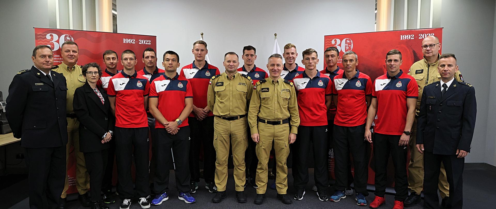 Mistrzostwach Świata w Kazachstanie sport pożarniczy. Spotkanie z KG