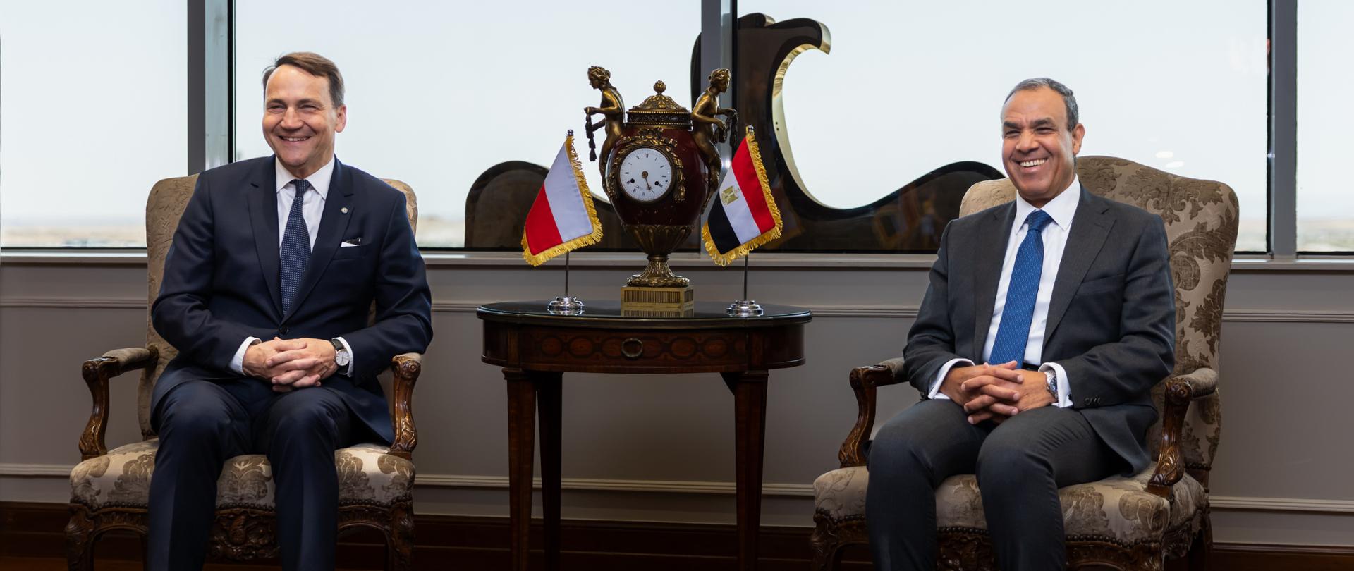 Wizyta Ministra Radosława Sikorskiego w Egipcie