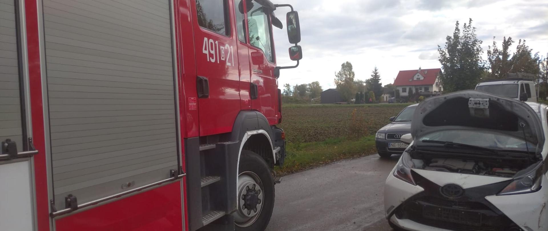 Potrącenie rowerzysty