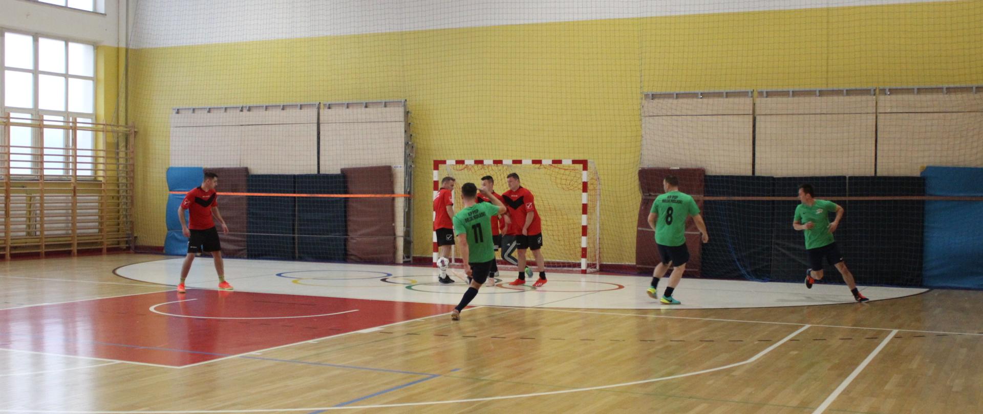 Turniej eliminacyjny o Puchar Podlaskiego Komendanta Wojewódzkiego PSP w Halowej Piłce Nożnej