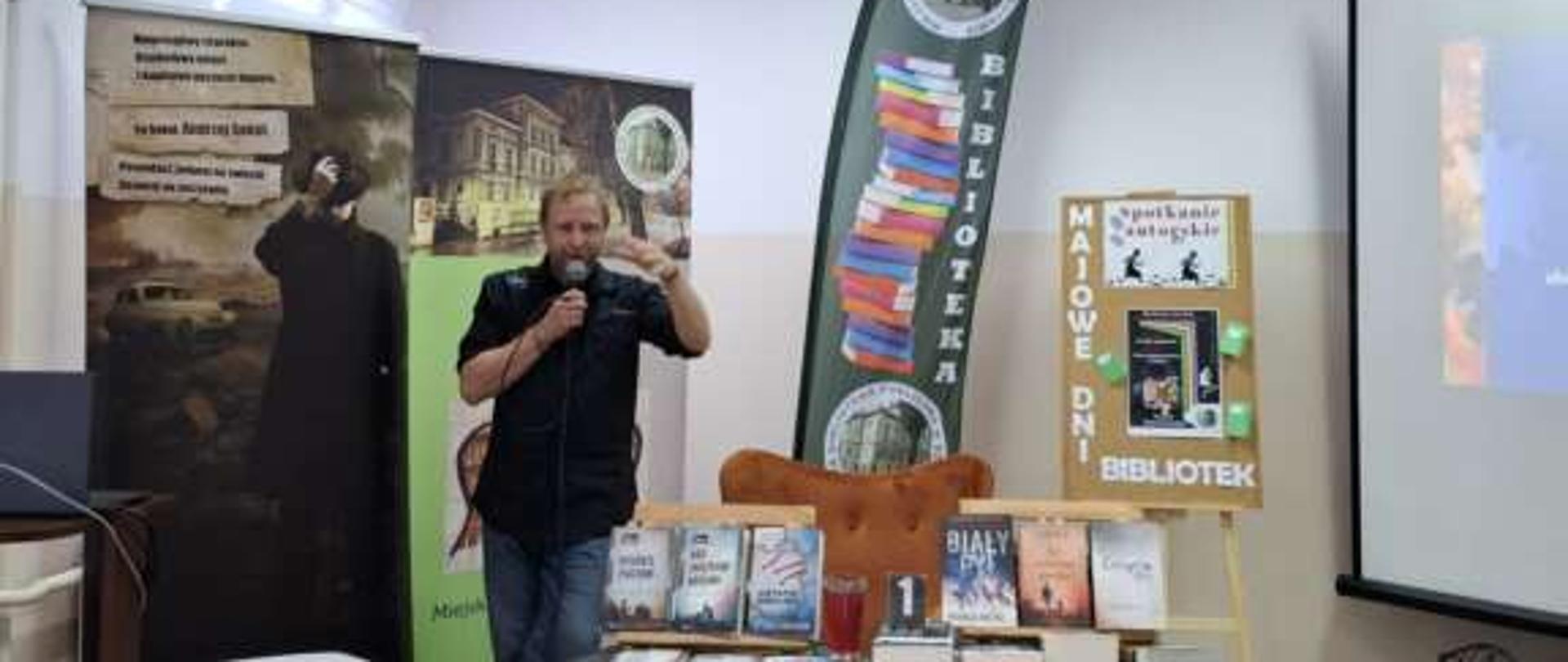 Spotkanie autorskie z Krzysztofem Koziołkiem