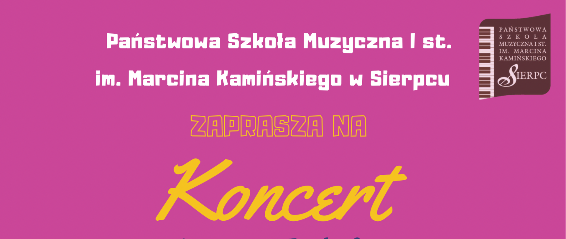 Koncert z okazji Jubileuszu 40-lecia Szkoły