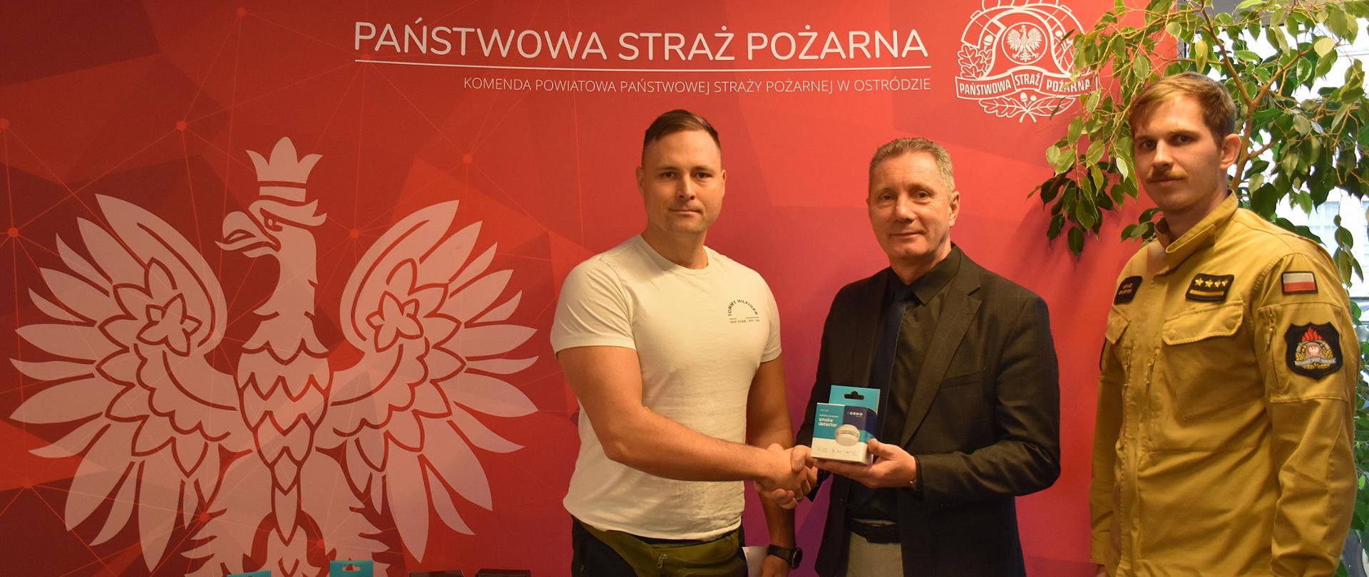 Mieliśmy przyjemność wręczyć czujki dymu oraz tlenku węgla honorowym dawcom krwi!