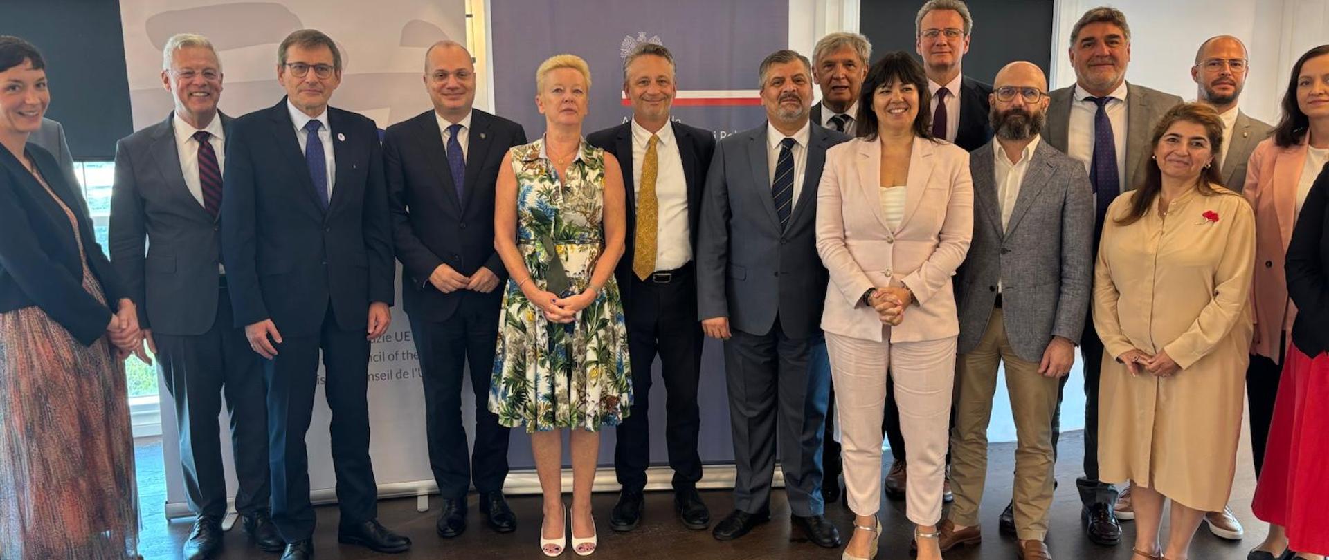 Śniadanie robocze z Ministrem ds. Europy i SZ I. Hasanim