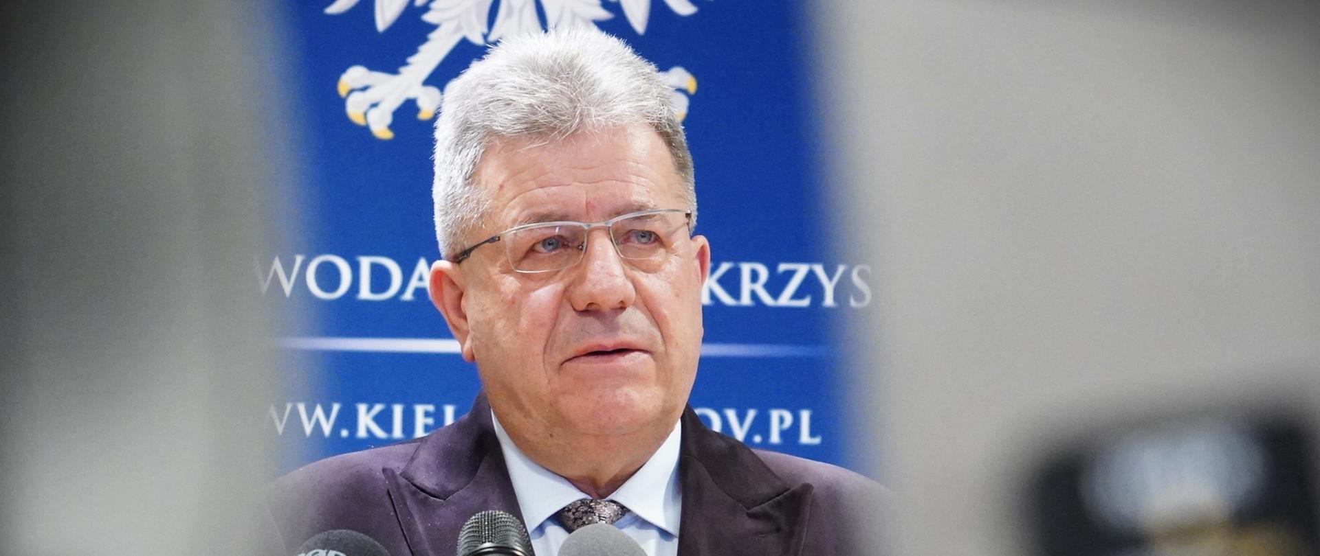 Konferencja prasowa wojewody