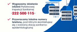 Modyfikacja narzędzia informatycznego inspekcji sanitarnej - infolinia - format panorama