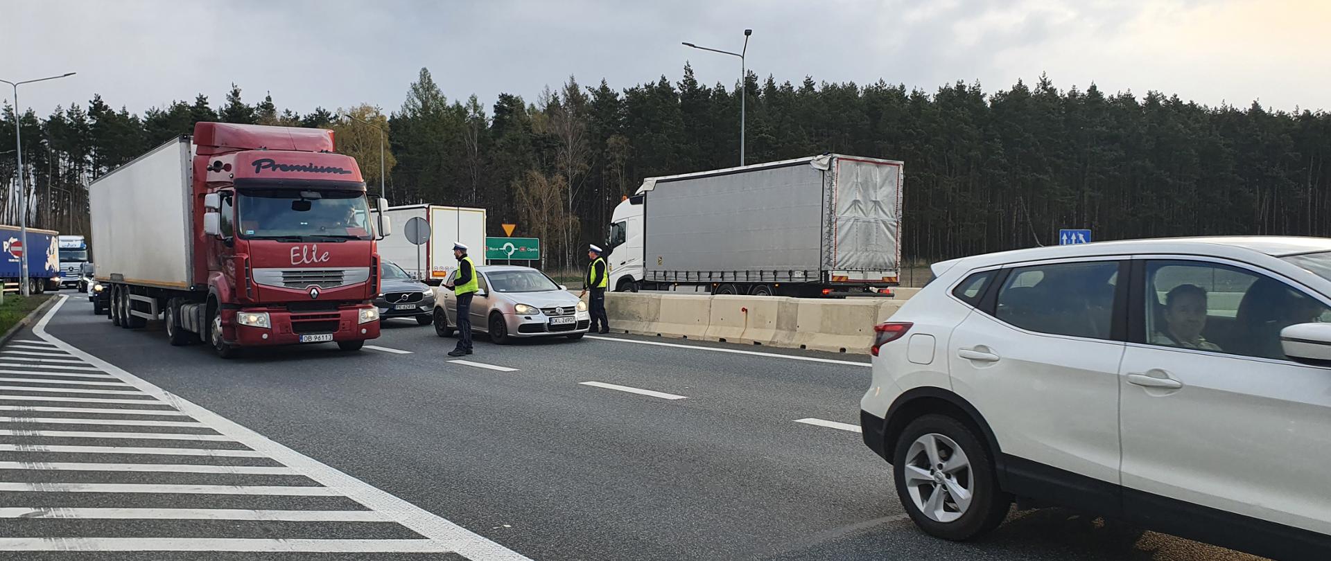 Działania Policji - Trzeźwy poranek na A4