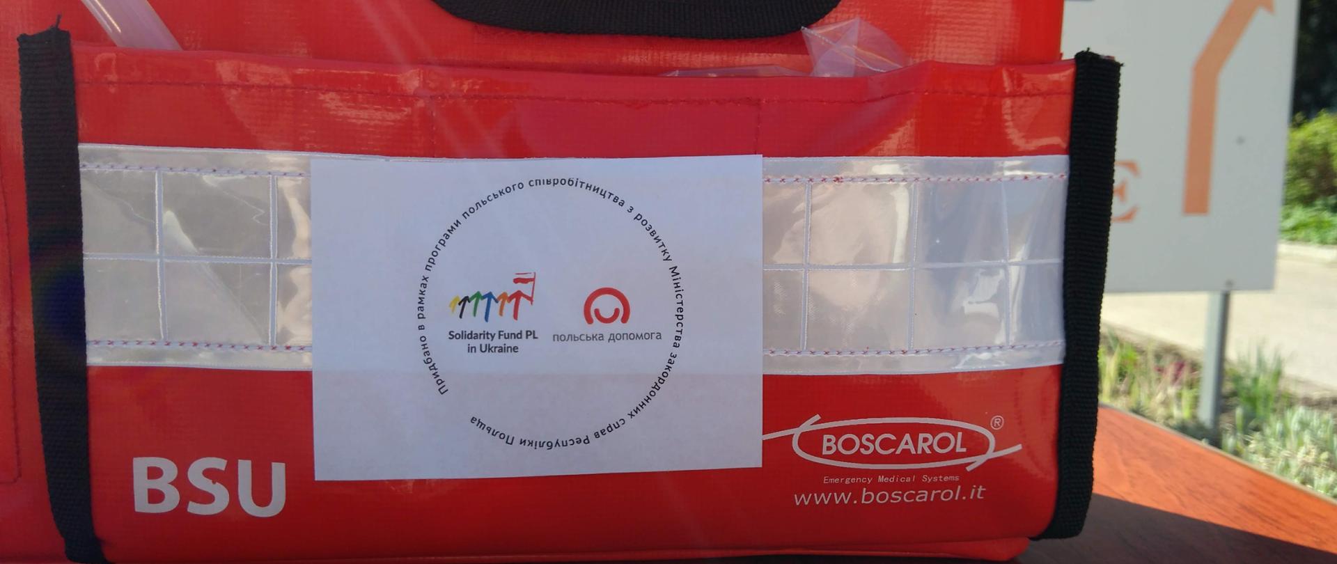 Przekazanie sprzętu dla szpitala we Lwowie