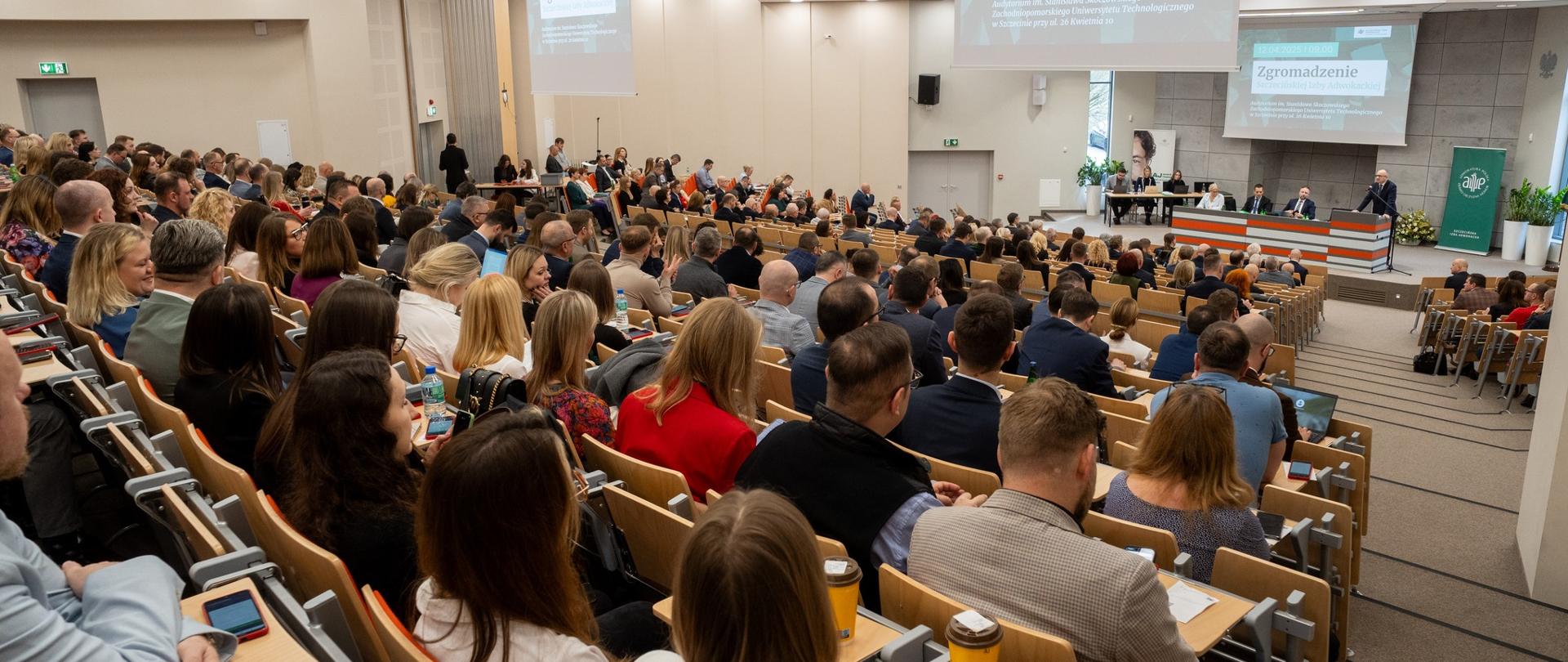 Wystąpienie Ministra Adama Bodnara na Zgromadzeniu Sprawozdawczo-Wyborczym Szczecińskiej Izby Adwokackiej, fot. ORA w Szczecinie.