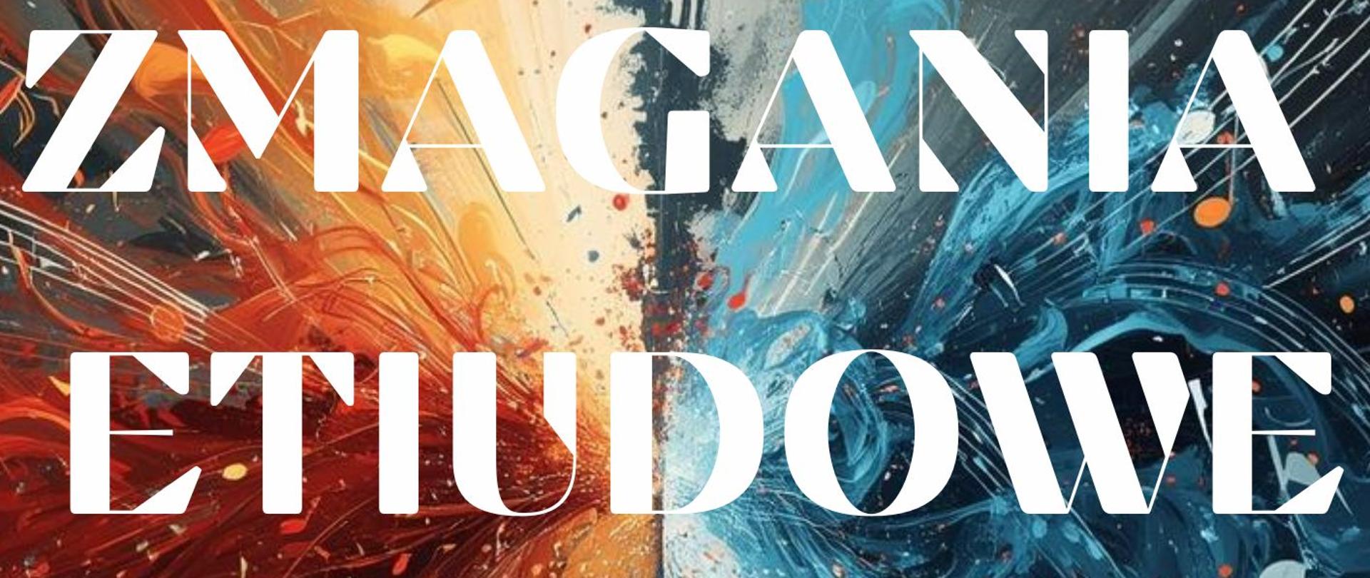 Plakat informacyjny dotyczący koncertu etiud klas fortepianu odbywającego się w dniu 27.01.2026 o godz. 16.30.