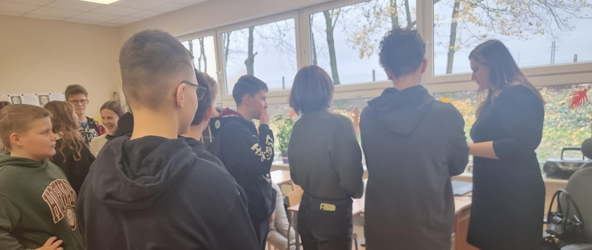 Światowy Dzień Rzucania Palenia wśród uczniów Szkoły Podstawowej w Skarszewie