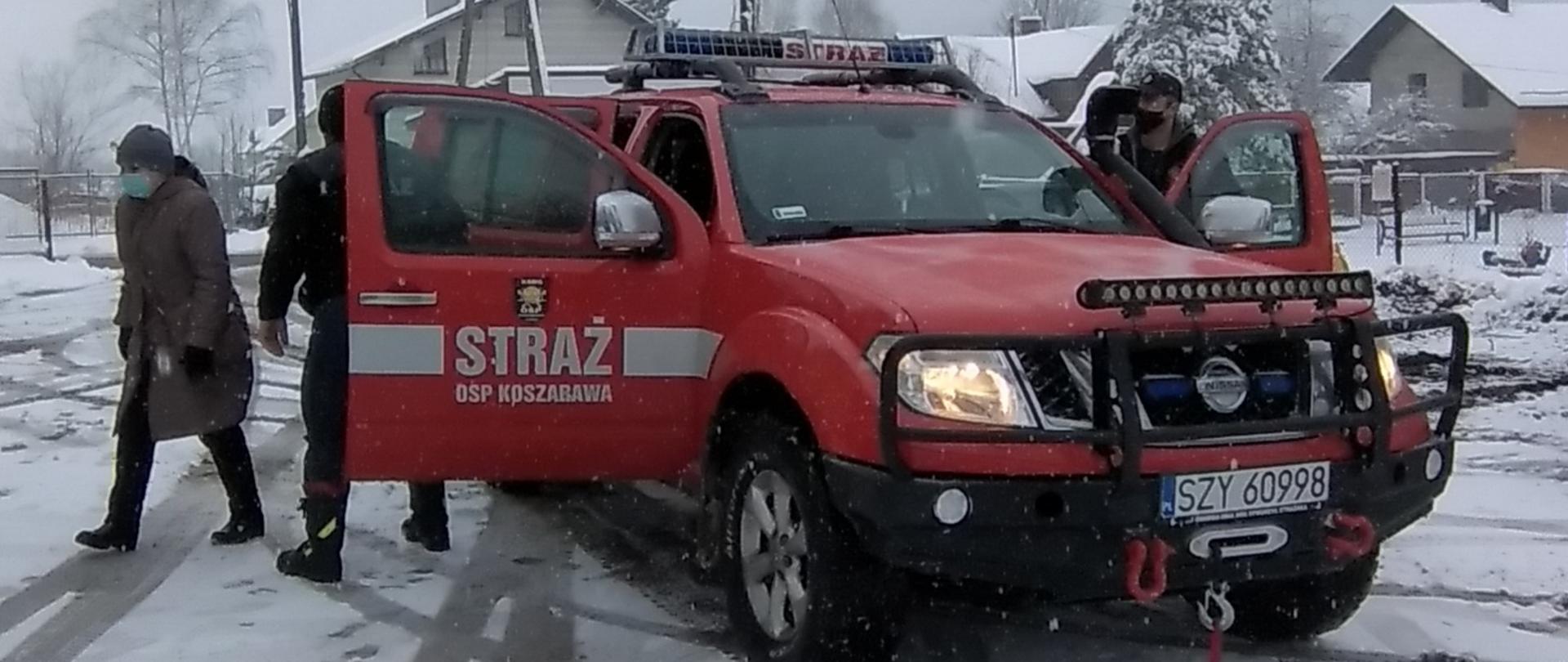 Pomoc w transporcie osób na szczepienia.