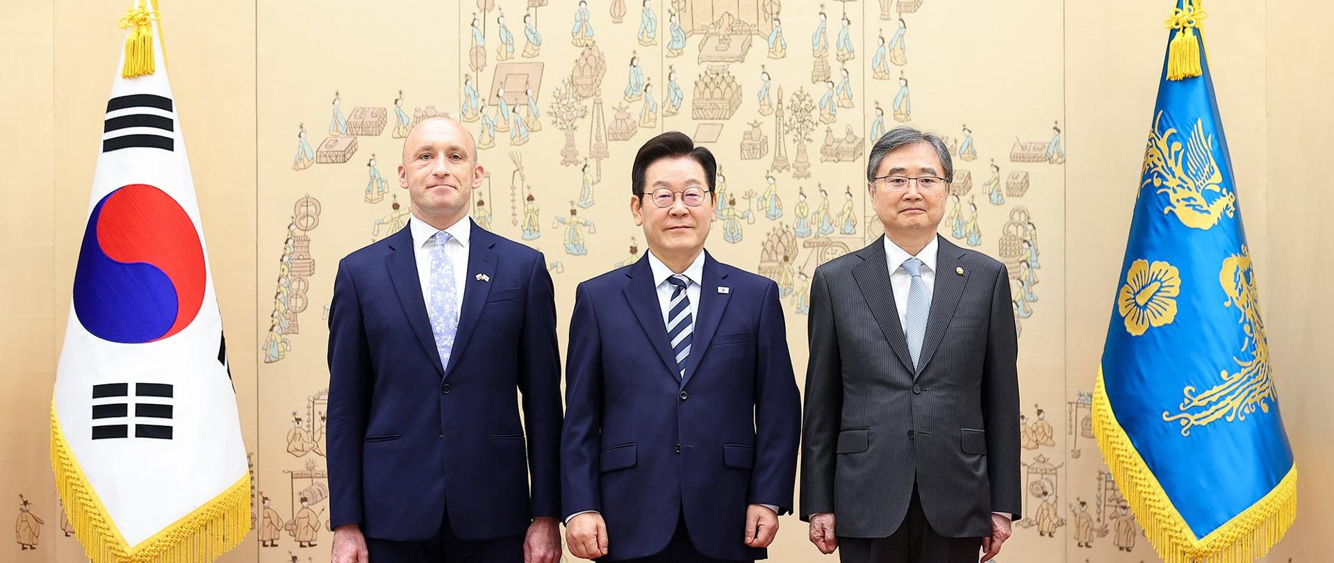 Złożenie listów uwierzytelniających przez nowego Ambasadora RP w Republice Korei