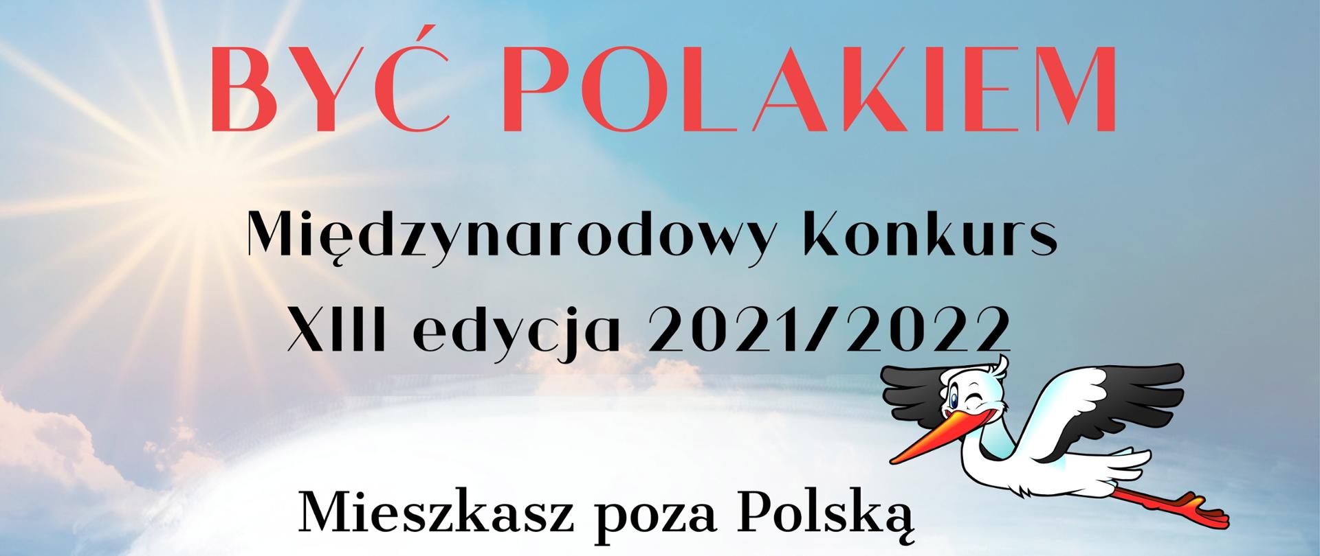 Plakat Konkursu Być Polakiem