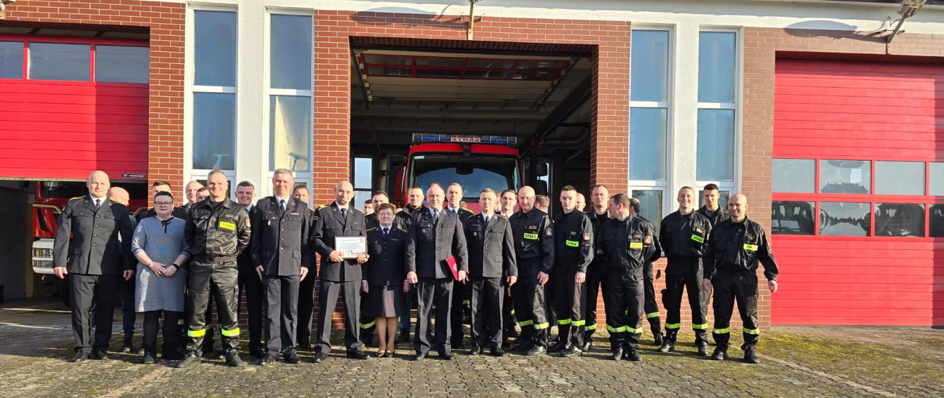 Przejście na zaopatrzenie emerytalne st. ogn. Rafała Petera