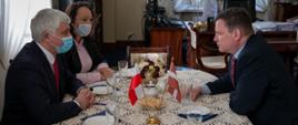 Spotkanie Wojewody z Ambasadorem Republiki Łotewskiej