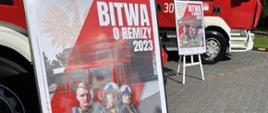 Plakat akcji Bitwa o remizy 2023